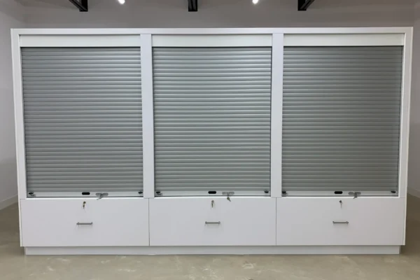 rollok millwork cabinet tambour