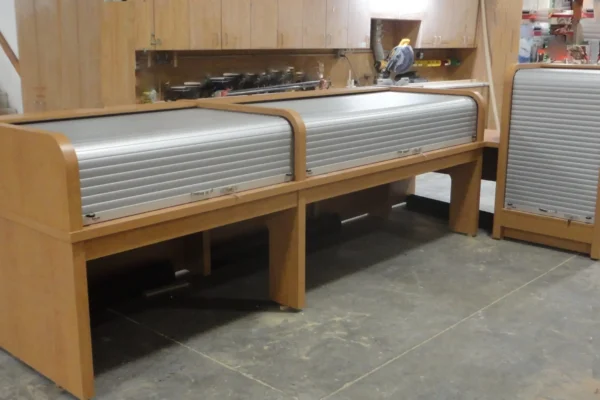 rollok millwork cabinet tambour
